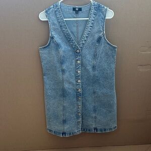 Frye Light Blue Stonewash Denim Dress
